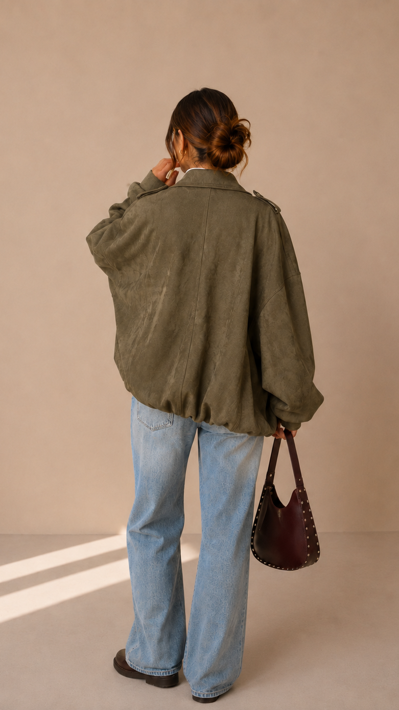 Laura | Chaqueta bomber oversize