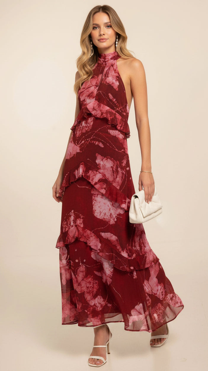 Valentina | Vestido maxi floral
