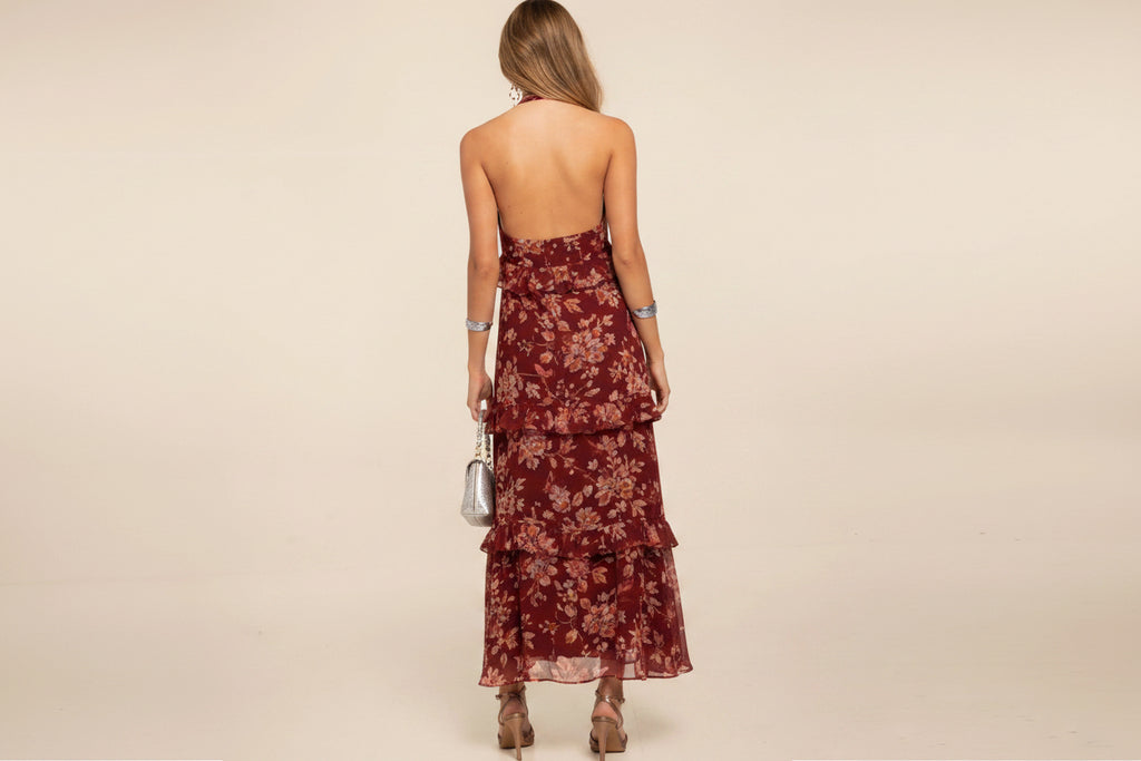 Valentina | Vestido maxi floral