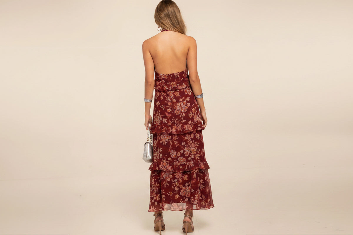Valentina | Vestido maxi floral