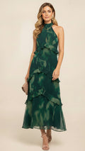 Roma | Vestido halter floral